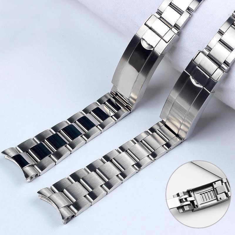 Rolex Watch Submariner - 20 mm Metallarmband für Oyster Edelstahl-Uhrenarmband