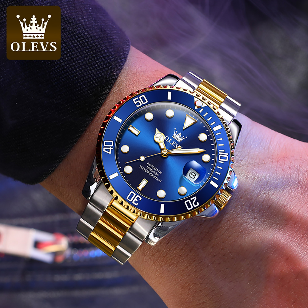 Olevs Männer Automatik uhr Lux – Rolex Watch Datejust Bewertung und Preis