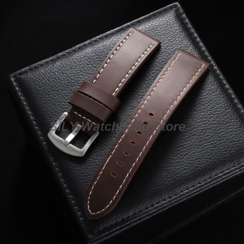 Echtes Leder-Uhrenarmband, 18  – Suede Strap Watch Bewertung und Preis