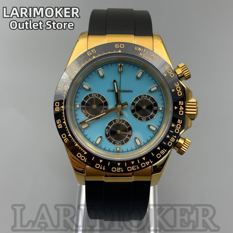 LARIMOKER 39 mm Herren-Sportuh – Rubber Strap Diver Bewertung und Preis